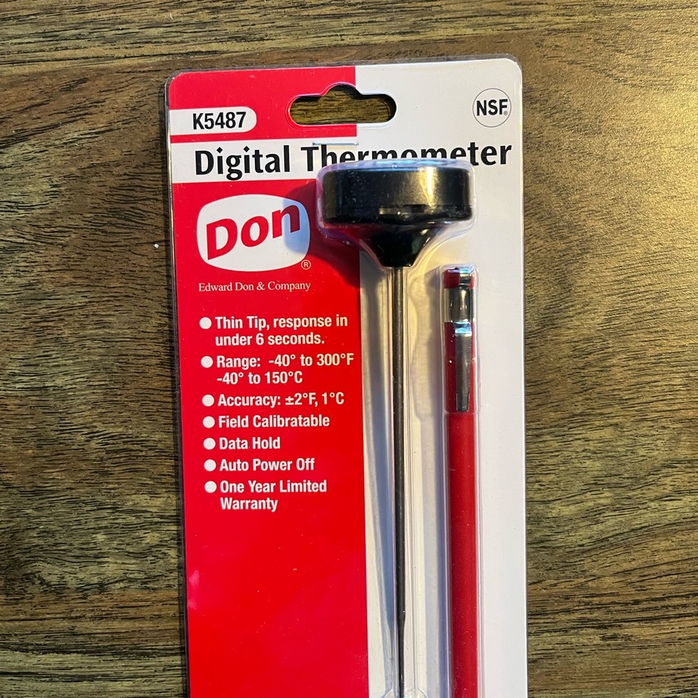 Pocket Digital Thermometer for cooking